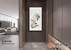 住宅一进门挂什么画好