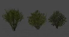 植物抽象变形画